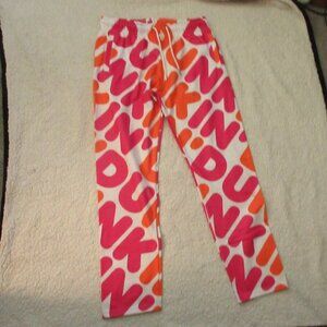 Dunkin Donuts Unisex Logo Sweatpants Size XL